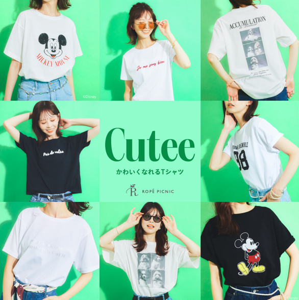 かわいくなれるTシャツ“Cutee”💞